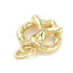 Подвески в форме сердца из латуни&nbsp;KK-M293-01G