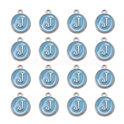 Подвески из сплава с платиновым покрытием и эмалью&nbsp;X-ENAM-S118-04J-P