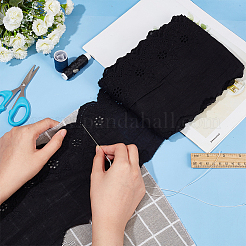 4.7~5 ярд хлопковых лент для вышивки цветов OCOR-MA0001-03A