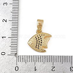 Ottone micro spianare fascino zirconi&nbsp;KK-D409-38G-B