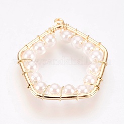 Латунные подвески&nbsp;LS-KK-K230-27G-NF