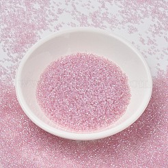 MIYUKIデリカビーズ  シリンダー  日本製シードビーズ  11/0  （db1673)パール裏地透明ピンクab  1.3x1.6mm  穴：0.8mm  約10000個/袋  50 G /袋&nbsp;SEED-X0054-DB1673