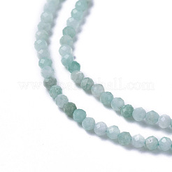Fili di perline amazonite naturale&nbsp;G-F596-01-3mm