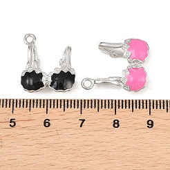 Pendentifs d'émail en alliage&nbsp;FIND-B062-15P