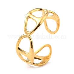 Ионное покрытие (ip) кольца из нержавеющей стали 304 RJEW-L102-24G