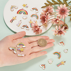 Эмали сплава большие кулоны&nbsp;ENAM-CJ0001-10