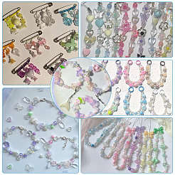 Acryl- und Kunststoffperlen-Sets&nbsp;MACR-SP0001-49A