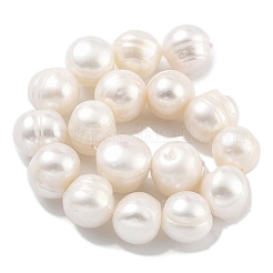 Нити из натурального культивированного пресноводного жемчуга PEAR-C003-21A-X