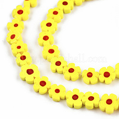 Millefiori a mano fili di perline di vetro&nbsp;LAMP-N029-017B-07