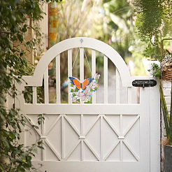 2 комплект 2-х стилевых акриловых настенных украшений HJEW-GA0001-48