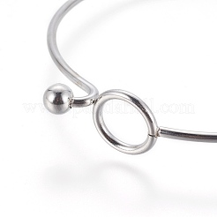 Браслеты из нержавеющей стали 304 BJEW-E366-02P