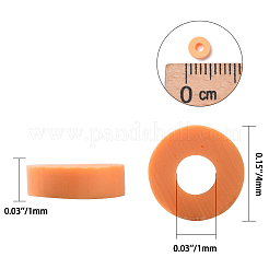 240g 24 couleurs perles en pâte polymère faites à la main&nbsp;CLAY-JP0001-09-4mm