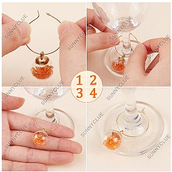 DIY-Set zur Herstellung von Weinglasanhängern&nbsp;DIY-SC0019-94