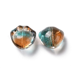 Perle di vetro verniciate a spruzzo trasparente&nbsp;GLAA-I050-05G