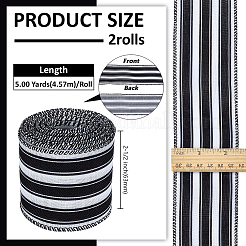 Ленты из мешковины&nbsp;SRIB-WH0011-384B