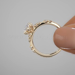 Кольца для женщин с микропаве из кубического циркония из сплава&nbsp;FS-WGDABD3-03