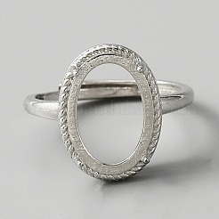 Регулируемые настройки для колец-солитеров из латуни&nbsp;LS-FIND-WH0120-63C