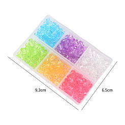 Прозрачные акриловые бусины&nbsp;TACR-YW0001-6MM-01