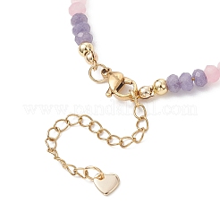 Браслеты из натурального окрашенного малайзийского нефрита и натурального культивированного пресноводного жемчуга для женщин&nbsp;BJEW-JB13154