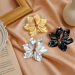 3 пара сережек-гвоздиков из сплава 3 цветов EJEW-HY0001-53