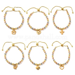 Браслеты из латуни BJEW-C090-02G-A