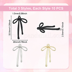 Подвески из сплава 30шт 3 цветов&nbsp;FIND-UN0016-61