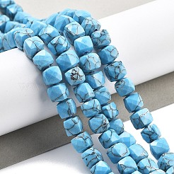 Бусины из натуральной бирюзы  G-C179-B24-01