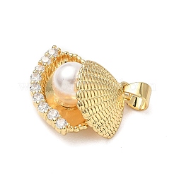 Латунные микро проложить кубического циркония подвески KK-D426-20E-G