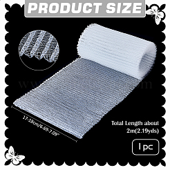 Пластиковая сетчатая ткань для платьев DIY-WH0588-16B