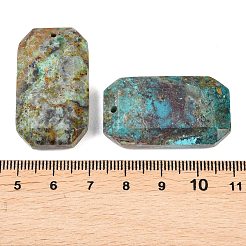 Природные подвески хризоколлу&nbsp;G-H325-03J