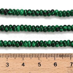 Синтетического малахита бисер нитей G-L635-A22-4x2mm