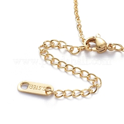 Подвески из нержавеющей стали 304&nbsp;NJEW-L146-43G