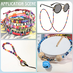 1 рулон этнических шнуров из полиэстера&nbsp;OCOR-CY0002-53C