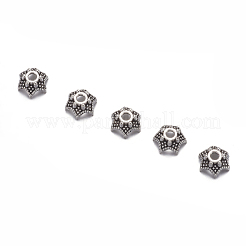 Старинное серебро тибетское серебро причудливые шапочки для бус&nbsp;X-AA188