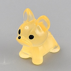 Décorations lumineuses en résine pour chiens&nbsp;LS-RESI-CJC0012-30A