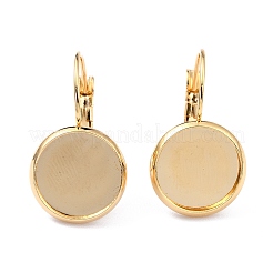 Серьги с застежкой-рычагом из нержавеющей стали 304 X-STAS-F191-03G-10mm