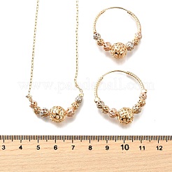 Комплект украшений из латуни SJEW-F224-01M