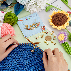 3d подвеска из эмали из кошачьего сплава HJEW-AB00554