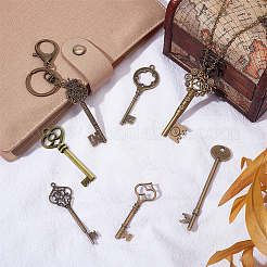 18шт 9 стиля сплава тибетского стиля большие подвески FIND-SC0001-80