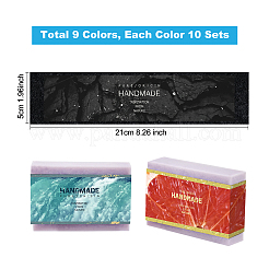 Бирка из мыльной бумаги с натуральным ароматом DIY-WH0399-69Q