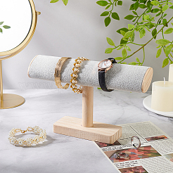 Подставки для браслетов из дерева и бархата&nbsp;ODIS-WH0061-40A