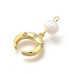 Латунные микро проложить кубического циркония подвески&nbsp;KK-Z093-30G