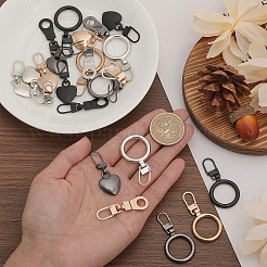 24 шт. 12-х стильный язычок для молнии из цинкового сплава FIND-CA0007-90