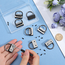 8 шт. пряжки для сумок из сплава&nbsp;FIND-GF0006-88A