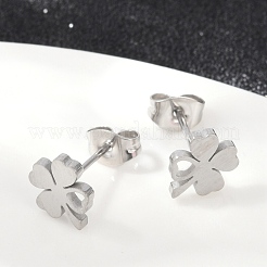 Серьги-гвоздики из нержавеющей стали 304&nbsp;EJEW-Z089-07P