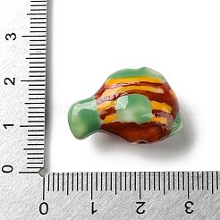 Фарфоровые бусины ручной работы&nbsp;PORC-Z006-02D