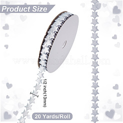 20 Yards Stern-Polyesterband&nbsp;OCOR-WH0078-247B