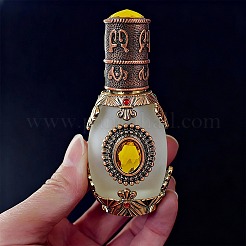 1 шт. 15 мл ретро пустые стеклянные флаконы-капельницы&nbsp;AJEW-DJ0004-54