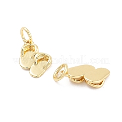 Шлепанцы стойка покрытие латунные подвески KK-G512-18G