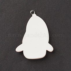 Подвески из непрозрачной смолы на рождественскую тематику&nbsp;LS-RESI-C021-01C